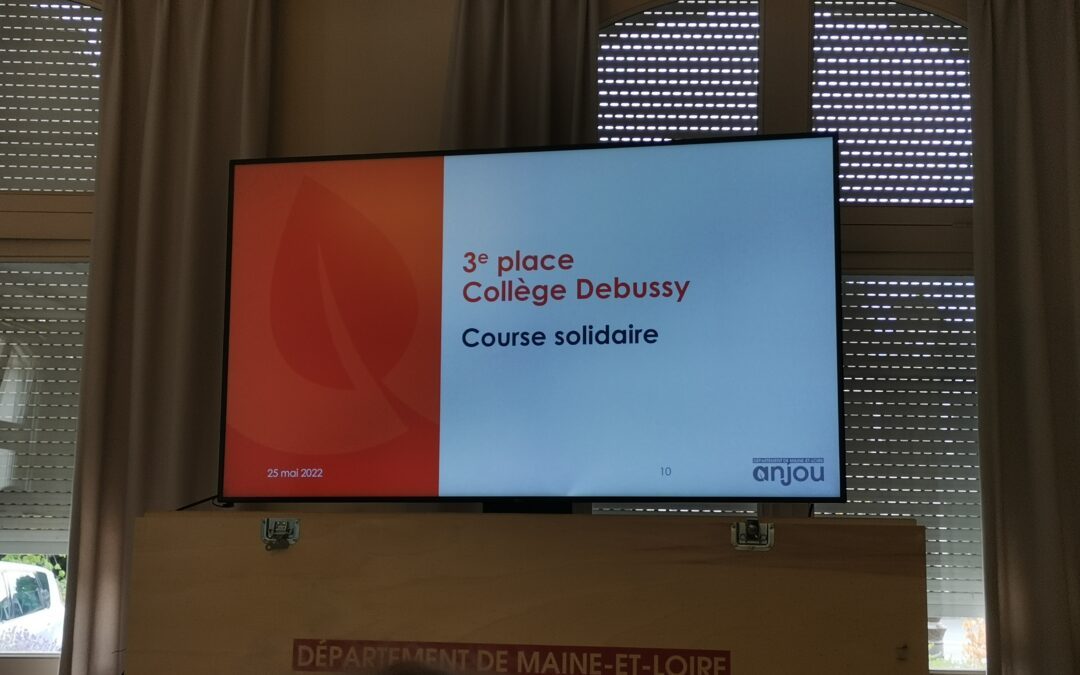 Le projet « Course Solidaire » récompensé par le département